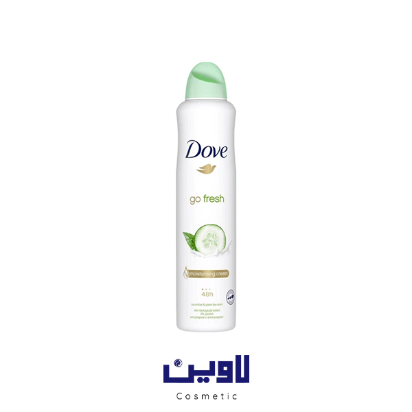 اسپری ضد تعریق و خوشبو کننده داو مدل Go fresh