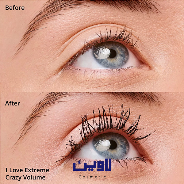 ریمل اسنس مشکی اورجینال مدل I Love Extreme