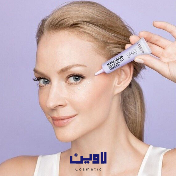 کرم دور چشم هیالورونیک اسید لورال