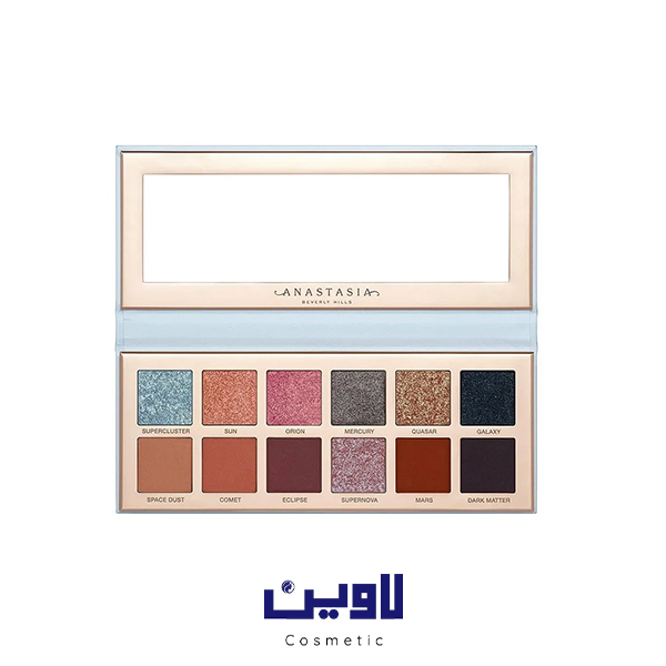 پالت سایه چشم ۱۲ رنگ آناستازیا مدل Cosmos