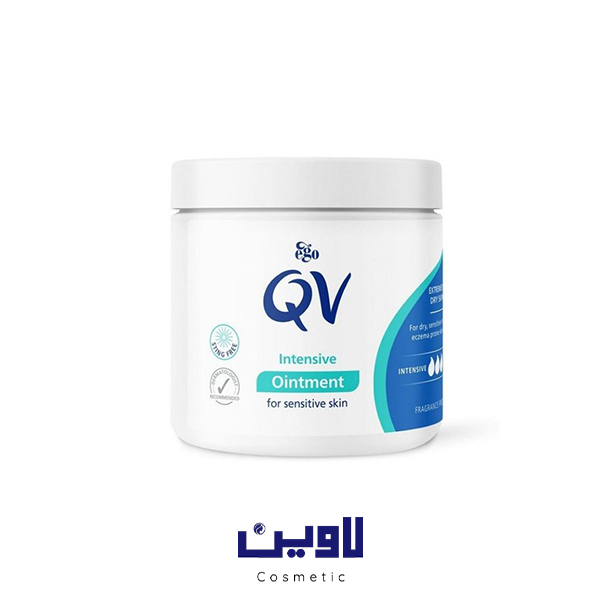 کرم مرطوب کننده کاسه ای کیووی Qv مدل اینتنسیو حجم 450 گرماصل 
