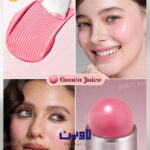 رژگونه استیکی کره ای شیگلم SHEGLAM رنگ گواوا جویس guava juice مدل Buttery Bliss Blush Stick[اصل] - Image 4