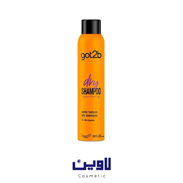 شامپو خشک گات تو بی وگان تکسچر got2b Dry shampoo حجم 200 میل  اصل 