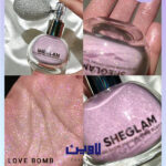 هایلایتر بدن پودری شیگلم رنگ صورتی love bomb [اصل] - Image 2