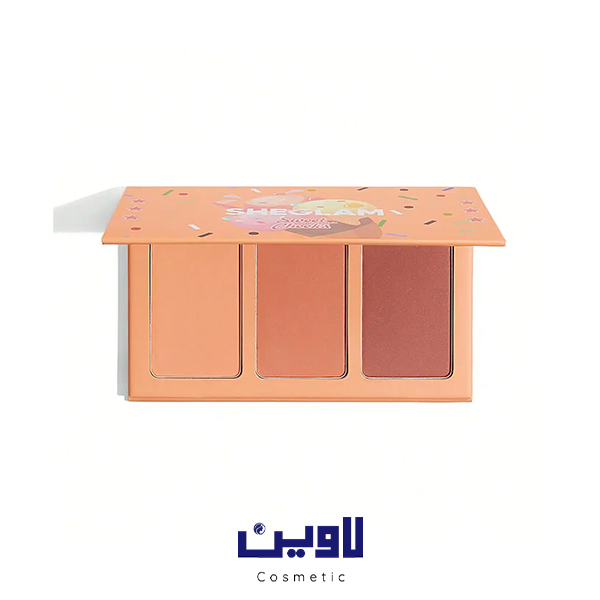 پالت رژگونه پودری 3 رنگ پرایوت کابانا