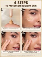 تینت صورت شیگلم حاوی SPF 20 رنگ شل SHELL مدل DEW & DONE حجم 30 میل [اصل] - Image 4